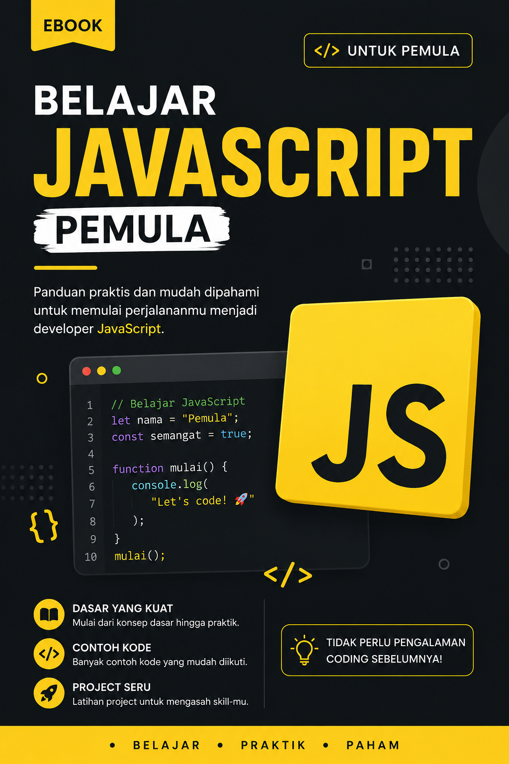 Belajar JavaScript Pemula