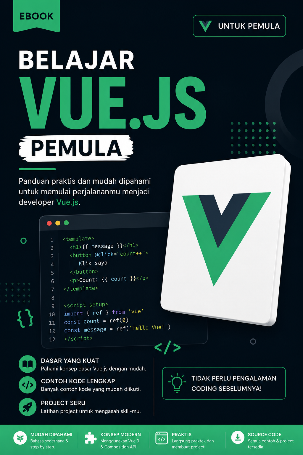 Belajar Vue JS Pemula